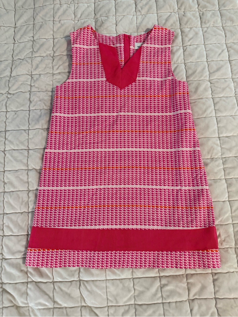 Vineyard Vines Pink Whale-Print Girls' Dress